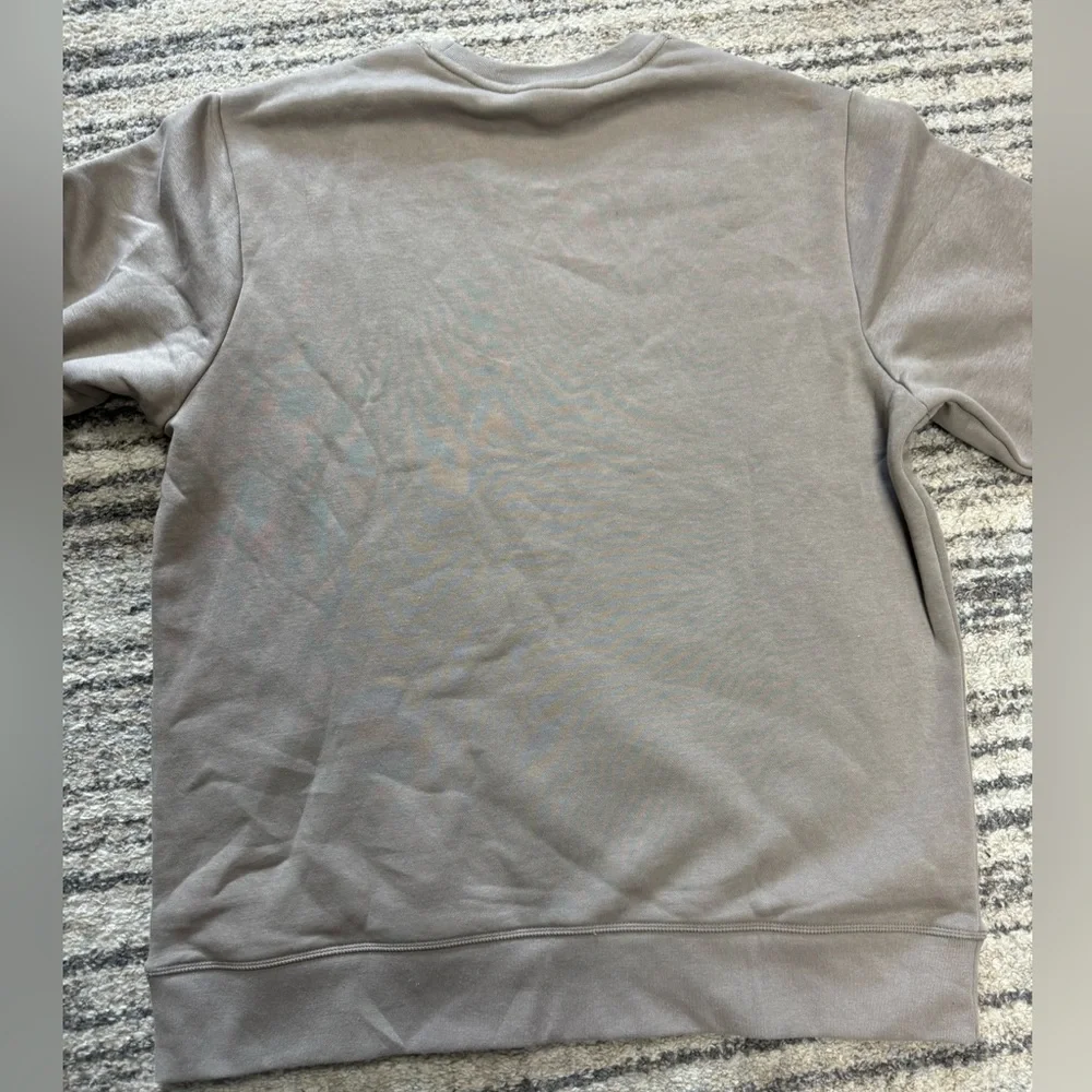 Reebok men’s fleece crewneck driftwood